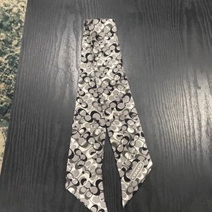 Coach Ponytail scarf